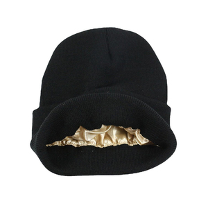 Bonnet en satin rafraîchissant pour l'été, doublure de casque respirante et légère, bonnet doublé en satin pour l'hiver, tricoté double couche - Product Image 2