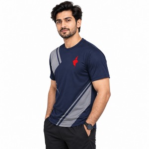 T-shirt décontracté pour homme, coupe ample, manches courtes, tissu doux et confortable, style streetwear, vêtement quotidien - Product Image 3