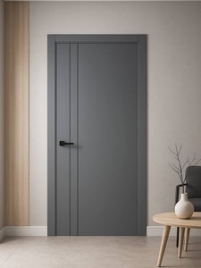 Puertas de Madera MDF de Lujo Personalizadas para Interiores, Resistentes al Agua, de Fácil Instalación, Opciones de Puertas de Madera Contrachapada para Hoteles, Villas y Residencias - Product Image 6