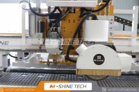 Nouvelle conception de machine de fraisage CNC à 5 axes 2137 pour le bois, multifonctionnelle, pour la sculpture de pieds de meubles, de portes, Jinan M-shine