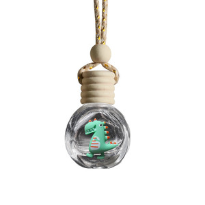 Ambientador de coche de alta calidad con diseño de dibujos animados, difusor de aceites esenciales por evaporación natural, sin electricidad, aromaterapia con aroma a té de burbujas, popular entre influencers. - Product Image 4