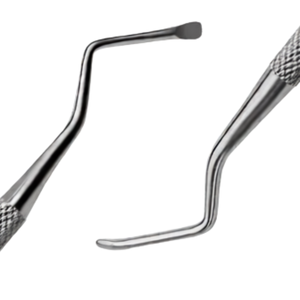 เครื่องมือขูดกระดูกลูคัส # เครื่องมือผ่าตัดทางทันตกรรมแบบใช้มือ 87 ชิ้น ปลายช้อนเรียบขนาด 3.8 มม. สำหรับขูดกระดูก ได้รับมาตรฐาน CE - Product Image 6