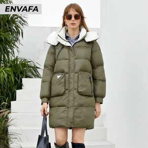 Parkas pour femmes, veste parka imperméable, parka féminine, veste personnalisée avec logo, doudoune personnalisée OEM ODM - Product Image 5