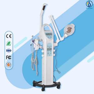 Vaporizador Facial con Lámpara <span class=keywords><strong>de</strong></span> Aumento, Rejuvenecimiento <span class=keywords><strong>de</strong></span> la Piel, Exfoliante, Lifting Facial, Limpieza Facial, 9 en 1, Máquina <span class=keywords><strong>de</strong></span> Oxígeno ABS - Product Image 3