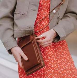 Bolsos de hombro tipo bandolera pequeños para mujer, bolso de cuero para mujer, carteras tipo sobre para tarjetas, cartera para teléfono móvil, bolsillo para teléfono móvil - Product Image 2