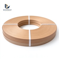 Bande de chant PVC auto-adhésive grain de bois qualité armoire 22mm personnalisable 0.4-3mm pour panneau de cadre de lit MDF