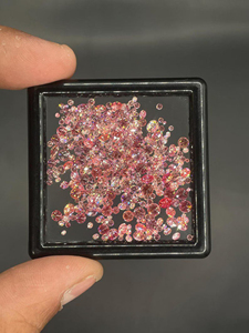 Diamants de laboratoire de forme ronde, taille excellente, couleur rose vif, CVD HPHT, certifiés IGI, diamants de mêlée pour la fabrication de bijoux - Product Image 5