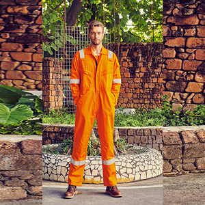 Work <b>Overall</b> Uniform <b>Men</b> Women Durable Welding Suit Mechanic Coveralls Working Clothes Workshop Heavy Duty Protective Gear - Product Image 6