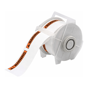 Brady Permanent Vinyl Warning <b>Labels</b> 2.25" X 3.25" Weather-Resistant Safety Marking for GlobalMark Printer - Product Image 3