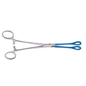 Pince à éponges courbée en acier inoxydable, instrument chirurgical de pansement, outil médical réutilisable pour bloc opératoire hospitalier - Product Image 6
