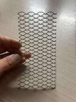 Rouleau de treillis métallique expansé en aluminium résistant à la corrosion, trous en forme de losange, rideau de fenêtre IRPJ ENGINEERS IE 377