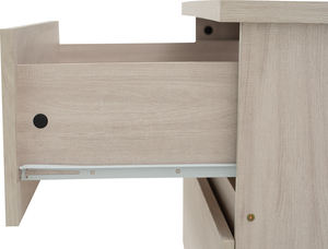 Contemporary Wooden <b>Chest</b> with 3 Drawers <b>Storage</b> Cabinet for Bedroom Living Room Furniture - Product Image 6
