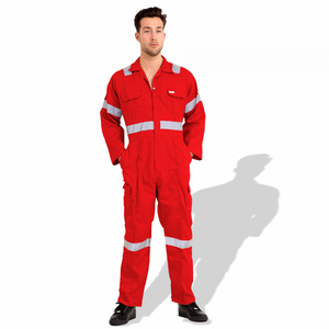 Overol de Trabajo Industrial de Poliéster de Alta Visibilidad para Trabajadores de Mantenimiento, Traje de Seguridad Reflectante con Opciones Personalizables - Product Image 2