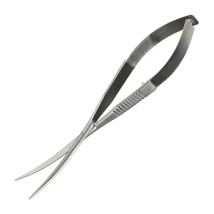 กรรไกรตัดคิ้วสปริงแบบมืออาชีพทำจากสเตนเลสสตีลพร้อมโลโก้และสีตามสั่ง - Product Image 1