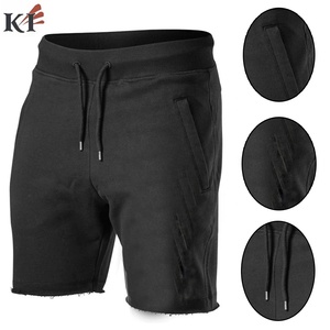 Custom Logo Front Men Eco-Friendly Casual Polyester/Cotton Solid Heat-Transfer Printed Breathable <b>Waterproof</b> Quick Dry <b>Shorts</b> - Product Image 3