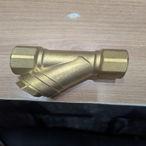 Vanne de filtration de type Y avancée Lucky Brass 1/2 pouce avec filtre pour système d'eau de cuisine commerciale, filtration et contrôle du débit de plomberie - Product Image 5