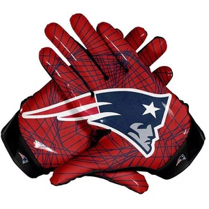 2026 Custom Design American Football Gloves Receiver Gloves Breathable Non-Slip <b>Hook</b> & Loop Closure Full Finger Football Gloves - Product Image 2
