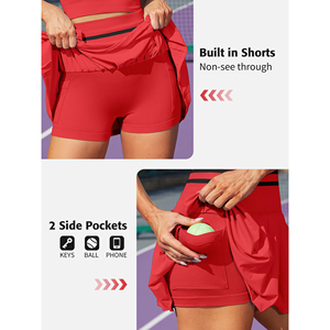 Women’s Pickleball Activewear Set Tank Top and Skort Pickleball Tank and Skort Outfit for Women Lightweight Design - Product Image 6