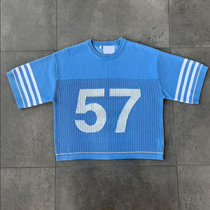 T-shirt surdimensionné personnalisé pour homme, 100% coton, motif imprimé, streetwear, écologique, respirant, vêtements à marque privée OEM - Product Image 6