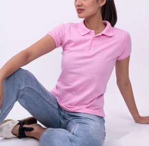 Polo de golf respirant pour femmes en gros, chemises à col vierges personnalisées pour femmes, fournisseur OEM de hauts de tennis à manches courtes pour femmes - Product Image 6