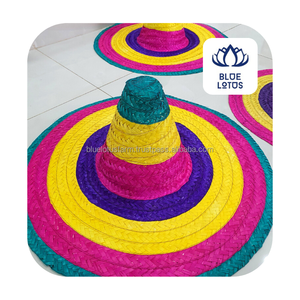 หมวกฟางขนาดใหญ่ที่มีขอบดิบ - Product Image 6