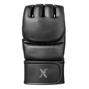 Guantes de MMA de Cuero Avanzado con Cordones para Entrenamiento de Boxeo, Absorción de Humedad, Diseñados para Ejercicio Físico y Acondicionamiento - Product Image 2