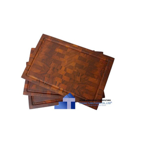 Wooden Rectangle Storage Holder Stackable Kitchen Food Use Single Tier - Product Image 4