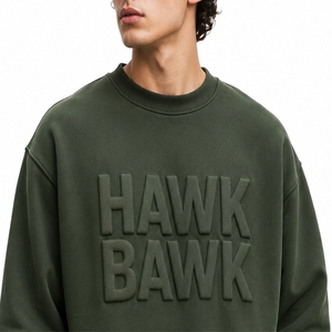 เสื้อสเวตเชิ้ตคอกลมผู้ชาย พรีเมียม นุ่ม อุ่น สบาย ทนทาน คลาสสิก ผลิตเสื้อผ้าตามสั่ง ผู้ผลิตเสื้อสเวตเชิ้ตสำหรับผู้ชาย - Product Image 5