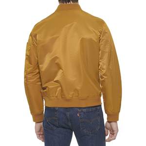 เสื้อแจ็คเก็ตบอมเบอร์ผ้าซาตินเงา พรีเมียมคุณภาพสูง สกรีนโลโก้ตามสั่ง 100% โพลีเอสเตอร์ สำหรับทุกเพศทุกวัย - Product Image 6