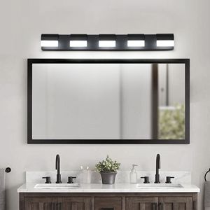 Moderna Lampada da Bagno a 5 Luci LED per Specchio, Illuminazione da Parete per Bagno - Product Image 1