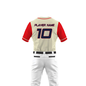Servicio OEM, Diseño Personalizado para Uniformes de Béisbol de tu Equipo, Jersey de Béisbol Moderno con Pantalones Cortos, Conjuntos de Uniformes de Béisbol - Product Image 6