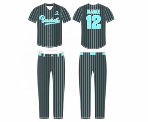 Uniforme de béisbol personalizado Sublimación Diseño de color Jersey y pantalones Ropa de béisbol deportiva - Product Image 5