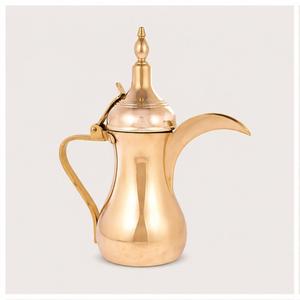 Luxury Rose Gold Arabic Dallah Coffee <b>Pot</b> Traditional Stainless Steel Thermal Kettle for Ramadan Hospitality and Majlis Events - Product Image 3