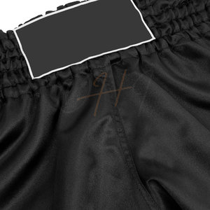 กางเกงมวยไทยสั่งตัดแบบใหม่ สีพื้น ผลิตในปากีสถาน สำหรับผู้ชาย ราคาถูก - Product Image 3