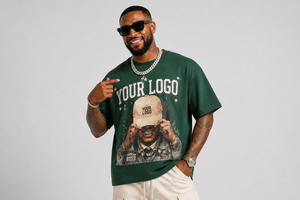 High Quality Custom DTG Print T-Shirt Men DTG Oversized T-Shirt 100% Cotton Breathable Graphic T-Shirt For Men 2026 - Product Image 3