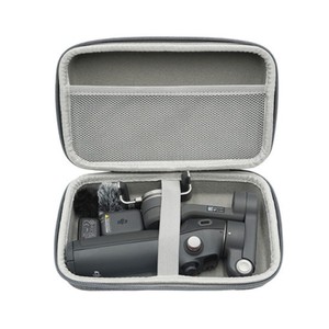 Gray Oxford Fabric Waterproof Shockproof Zipper Case Portable Storage EVA Case - Product Image 2