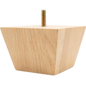 Patas de Muebles de Madera Maciza de Alta Calidad, Patas Modernas de Madera Dura para Sofá, Silla, Banco y Mesa de Centro - Product Image 1