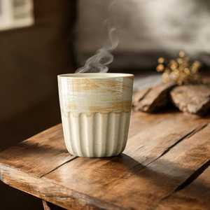 Nuevas Tazas de Café de Cerámica Japonesa Vintage de Moda, Tazas de Café con Logotipo Personalizado, Tazas de Cerámica para Agua y Leche, Tazas Retro de Universal Overseas - Product Image 2