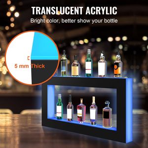 Vetrina Espositiva per Bottiglie di Liquori in Acrilico Ecologico da 48 Pollici con Illuminazione LED e Controllo RF e App - Product Image 6