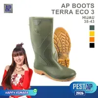 Safety Shoes AP <b>Boots</b> TERRA ECO 3 Hijau-Heavy Duty <b>Waterproof</b> PVC <b>Work</b> Rain <b>Boots</b> - Product Image 2