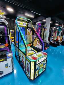 Máquina de Juego Arcade de Baloncesto NBA HGR, Operada con Monedas/Tarjetas, con Pantalla de Puntuación, 100W, 110V/220V, 1450x700x750mm - Product Image 4