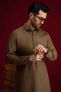 Kurta/Kurti de Algodón Reversible de Secado Rápido, Hecho a Medida, de Alta Calidad, para Hombre, Traje Pakistaní Afgano, para Fiesta o Boda, de Dos Piezas, 2025 - Product Image 2