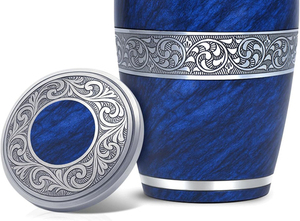 Wholesale Metal Cremation Urns <b>for</b> Adult Human <b>Ashes</b> Modern Design Funeral Supplies <b>Casket</b> Memorial Keepsake - Product Image 6