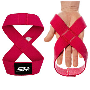 Correas de Levantamiento de Pesas Premium, Diseño de Bucle Ajustable, Construcción de Algodón Resistente, para Entrenamiento en Gimnasio, Levantamiento de Pesas - Product Image 1