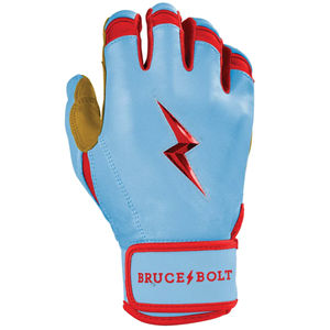 Guantes de Bateo BRUCE-BOLT de Primera Calidad, Ligeros y Cómodos, Color Morado, Diseño Lightning, para Entrenamiento, Unisex, Adultos, 0.09mm - Product Image 4