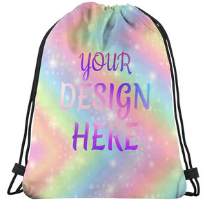 กระเป๋าผ้าโพลีเอสเตอร์กันน้ำพิมพ์ลายโลโก้ตามสั่ง พร้อมซิปปิด สำหรับการเดินทางและกิจกรรมกลางแจ้ง - Product Image 1