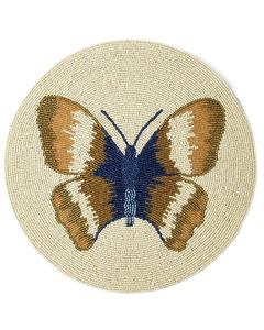 Exquisite Beaded <b>Placemat</b> Table Top Dinnerware Dining Decorative Table <b>Placemat</b> Round Embroidered Floral Theme <b>Placemat</b> - Product Image 5