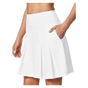 OEM Custom Breathable Plus Size Tennis Skirt-High Quality 100% Polyester Sportswear Manufacturer - Product Image 1