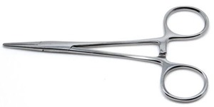 Pinces chirurgicales manuelles incurvées et droites en acier inoxydable de haute qualité, à usage unique, pour la fixation hémostatique, ensemble d'instruments puissants - Product Image 5