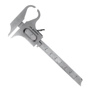 Calibrador Dental Boone Gauge para Colocación de Brackets, Calibrador Dental Profesional, Calibrador Boley, Posicionador de Brackets Metálicos - Product Image 1